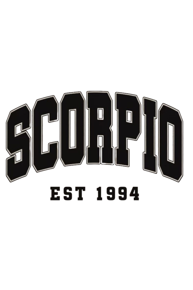 Unisex Custom Year Scorpio Sweatshirt