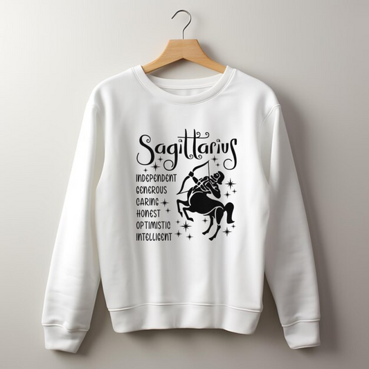 Unisex Oversized Sagittarius Sweatshirt