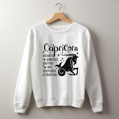 Unisex Oversized Capricorn Sweatshirt