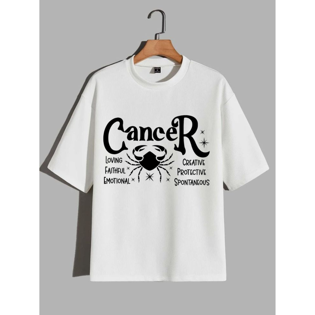 Unisex Oversized Classic Cancer t-shirt