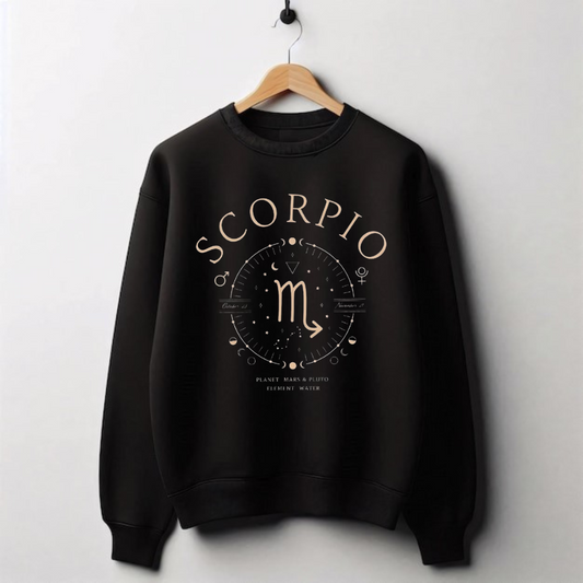 Unisex Classic Oversized Scorpio Sweatshirt