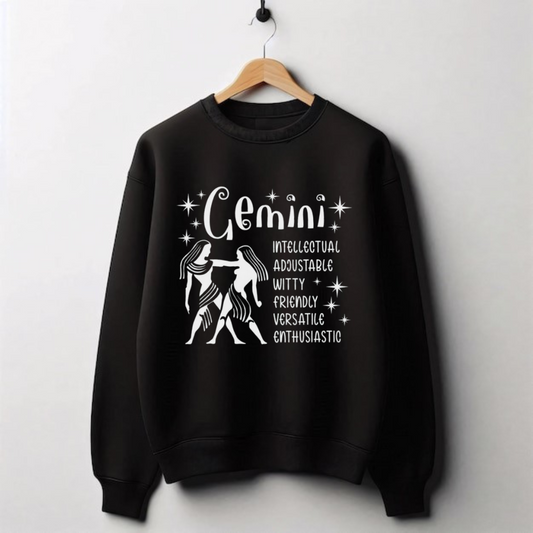 Unisex Oversized Gemini Sweatshirt