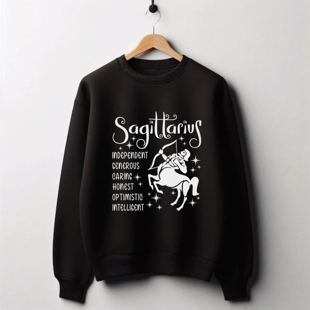 Unisex Oversized Sagittarius Sweatshirt