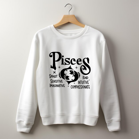 Unisex Classic Oversized Pisces Sweatshirt