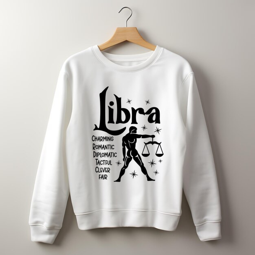 Unisex Classic Oversized Libra Sweatshirt