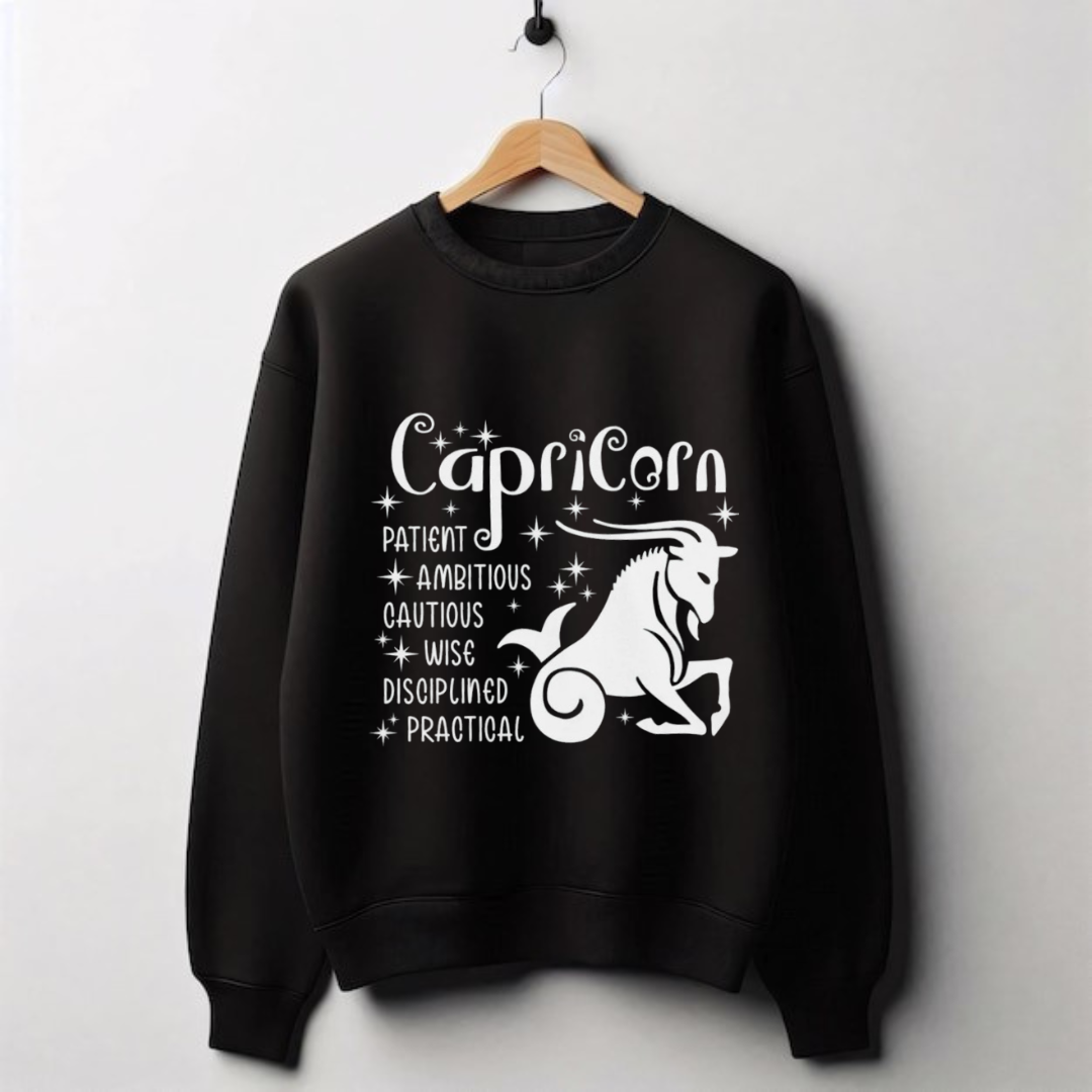 Unisex Classic Oversized Capricorn Sweatshirt