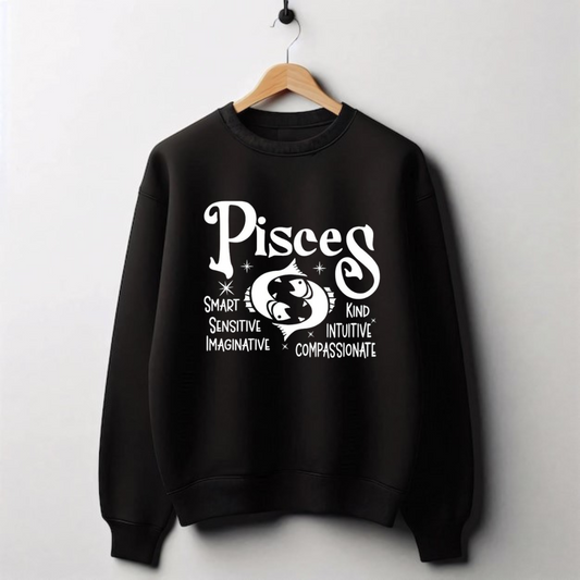 Unisex Classic Oversized Pisces Sweatshirt