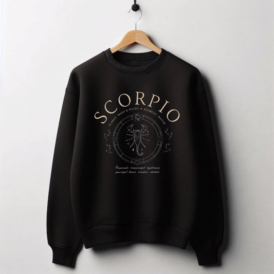 Unisex Classic Oversized Scorpio Sweatshirt